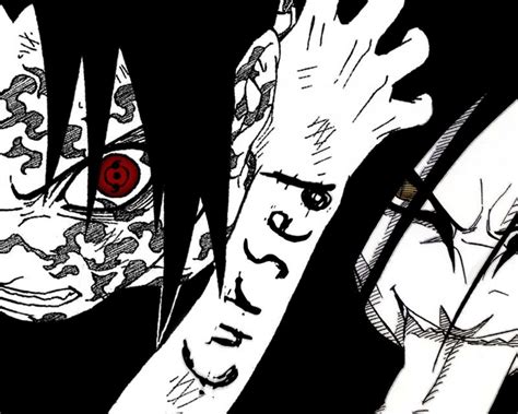 Sasuke Curse Tattoo Variations 14 Interesting