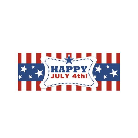 Happy 4th Of July Transparent Png