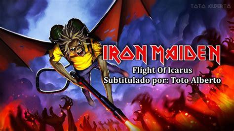 Iron Maiden Flight Of Icarus Subtitulos Al Español Lyrics Youtube