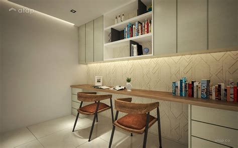 Contemporary Study Room Terrace Design Ideas And Photos Malaysia