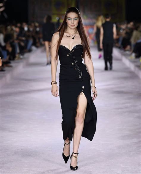 Versace Resurrects That Safety Pin Dress For Versus Line Telegraph