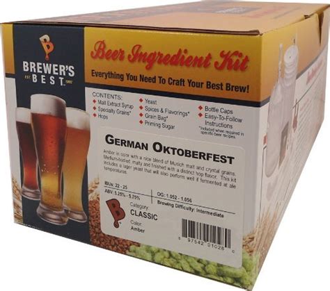 Brewers Best German Oktoberfest Home Brewing Ingredient Kit By German