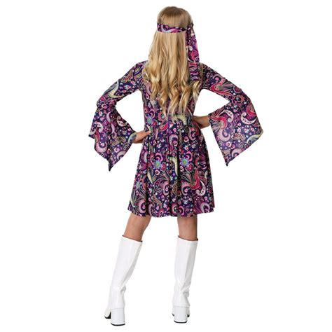 Girls Woodstock Hippie Costume