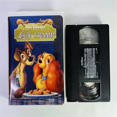 Lady And The Tramp Vhs 1998 Walt Disneys Masterpiece Fully Restored