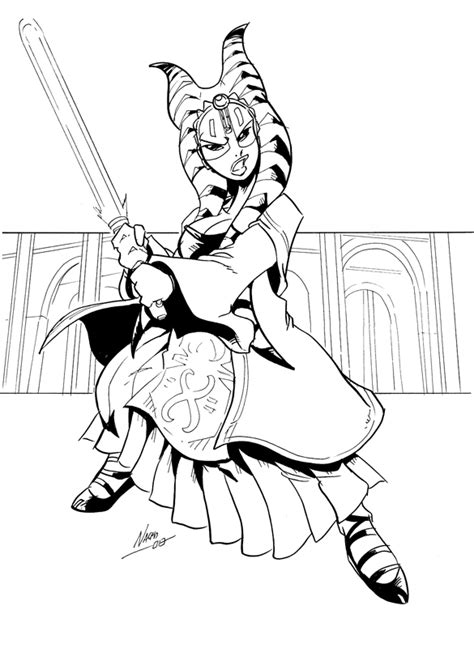 Masajj Ventress Coloring Pages Coloring Pages