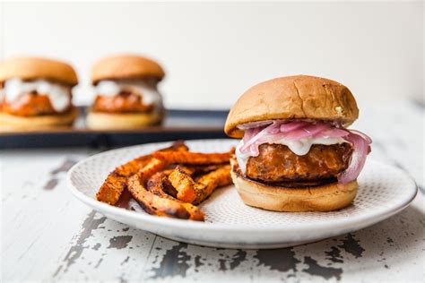 Buffalo Turkey Burger Sliders Recipe The Mom 100