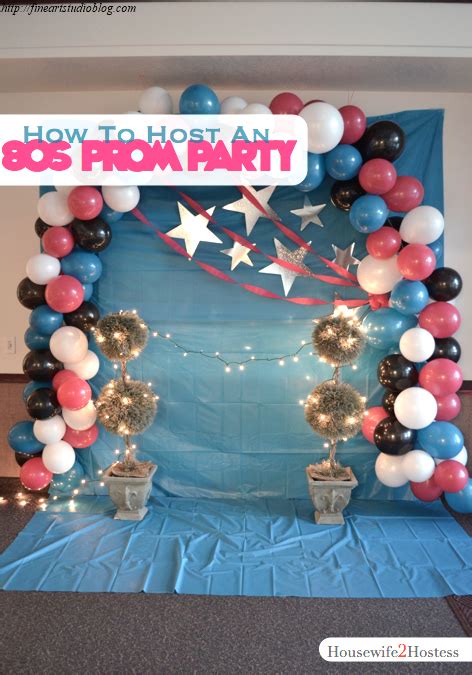 25 Marvelous 80s Prom Decorations Solution Prom Theme Party Prom