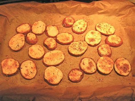 All the flavor remains on the outsides of the potatoes, leaving the interiors bland. The Briny Lemon: Red-Potato Oven Chips with Roasted-Garlic ...