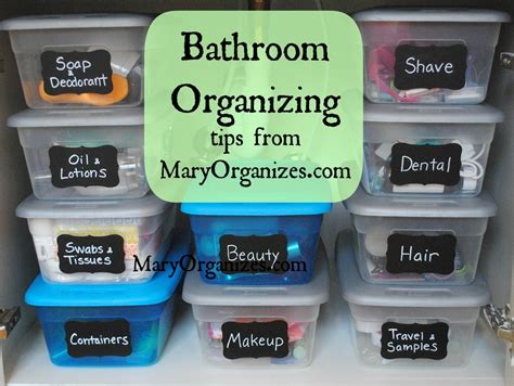 Want to organize your bathroom and add more storage space? 15 + Organizational Ideas for the BATHROOM