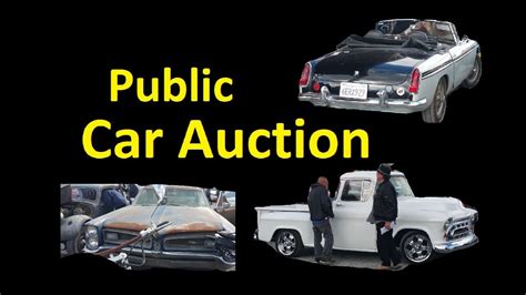 The only people who should go to particularly at public auctions, assume every vehicle there has been rubbed on to the point that there's a reality distortion field surrounding it. PUBLIC AUTO AUCTION ~ BUYING CARS CAR PREVIEW - YouTube
