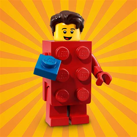 Lego Brick Suit Guy Bricking Around