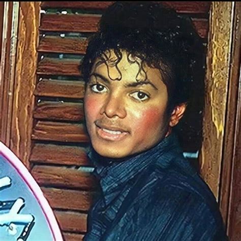 Michael Rare Photo Michael Jackson 1983 Michael Jackson Thriller