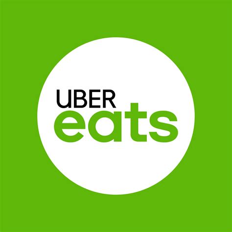 Uber Eats Logo On Green Background Editorial Logo Vector 18970056