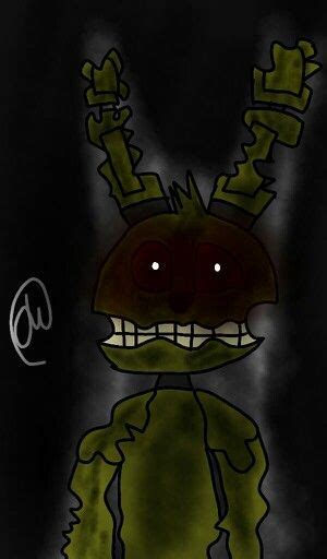 Springtrap I Drew Him For One Of My Friends Cause They Said I Was