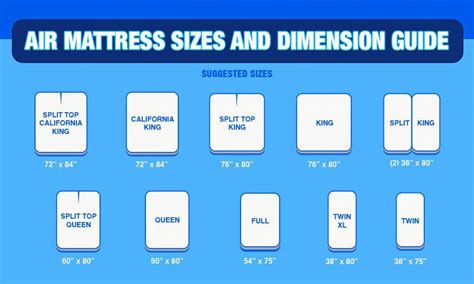 Air Mattress Sizes And Dimensions Guide Explains Every Size