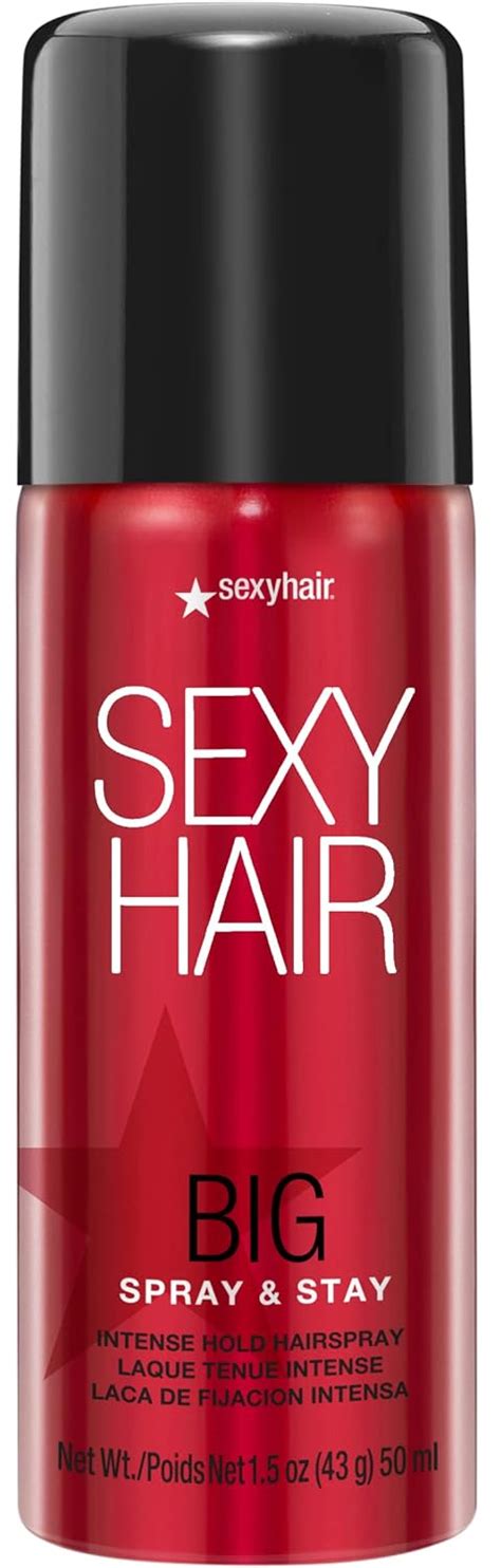 Amazon Com Sexyhair Big Spray Stay Intense Hold Hairspray Travel