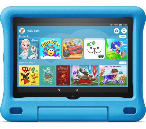 Buy Amazon Fire Hd 8 Kids Edition Tablet 2020 32 Gb Blue Free