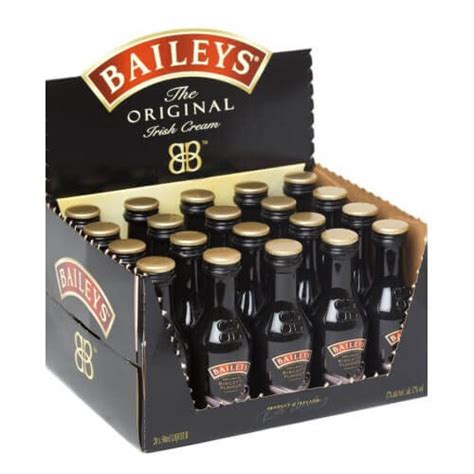 Baileys Irish Cream Liqueur Ml Miniature Pack Aft Drinkscash Carry