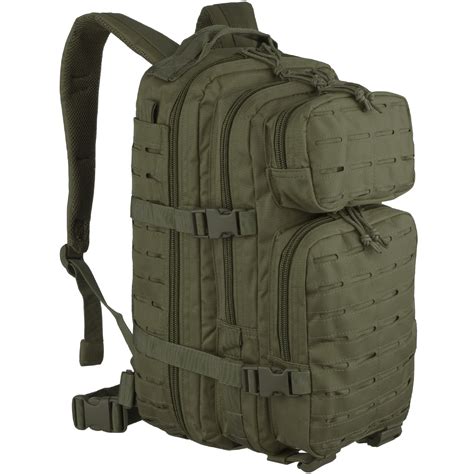 Mil Tec Us Assault Pack Small Laser Cut Olive Backpacks And Rucksacks