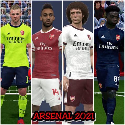 The new arsenal adidas home kit 2021 season kits available dls 2021 and fts 21 games. PES 2017 Kits Arsenal 2020/2021