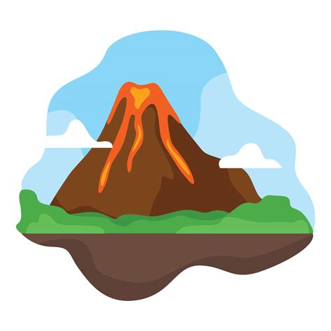 Volcano Vector Art Icons And Graphics For Free Download