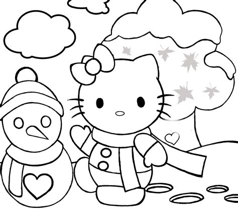 Here is a beautiful collection of snow white and the seven dwarfs coloring pages to print out and color. Snow Day Coloring Page at GetColorings.com | Free ...