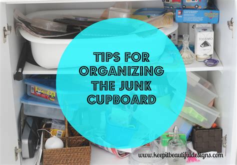 Awesome Tips For Organizing The Junk Drawer Or Junk Cupboards