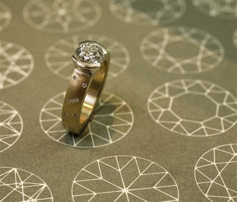 2 tone orion constellation engagement ring | Unique engagement rings, Engagement, Engagement rings