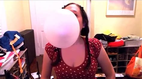 Blowing Giant Bubblegum Bubbles With A Whole Roll Of Bubbletape Xxx