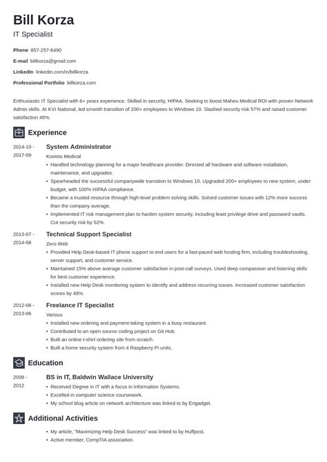 18 Professional Resume Profile Examples For Any Job