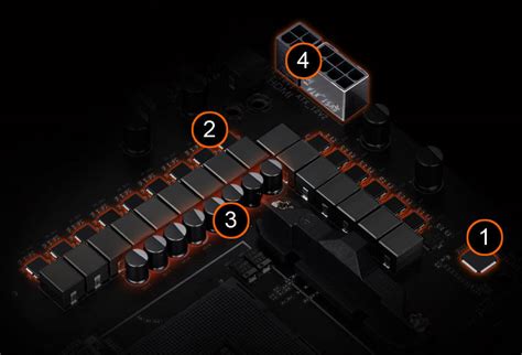 Gigabyte B550 Aorus Master Am4 Amd B550 Atx Motherboardhome Design Concept Dominant In Darkness