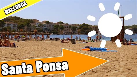 Santa Ponsa Majorca Spain Tour Of Beach And Resort YouTube