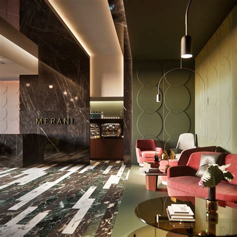 Photo about luxury resort hotel lobby, lounge, waiting area, and conference center. Lobby of Business Centre on Behance | Hotel concept, Hotel ...