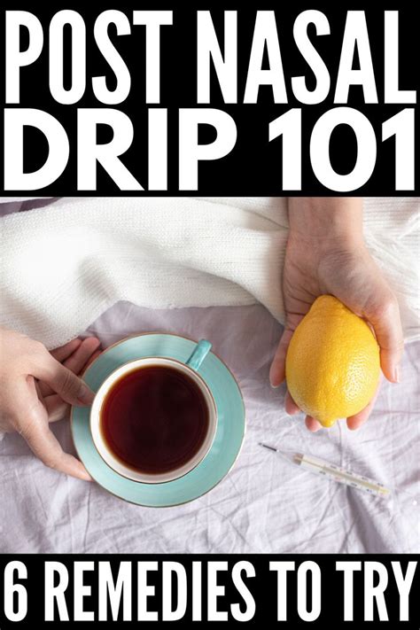 Natural Home Treatments 6 Post Nasal Drip Remedies That Work In 2020