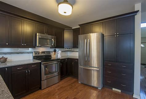 Charcoal Gray Cabinets Kitchen
