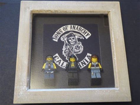 Sons Of Anarchy Lego Minifigure Frame Sg Minifigures