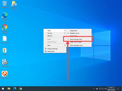 How To Arrange Your Windows Desktop Icons At Home Computer