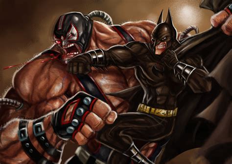 Batman And Bane4k Art Hd Superheroes 4k Wallpapers