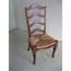 Black French Ladder Back Dining Chairs  ECustomFinishes