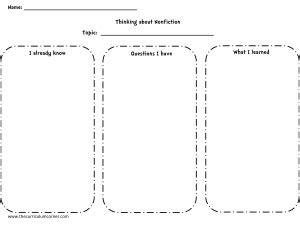 Informational Text Graphic Organizers | Reading graphic organizers, Graphic organizers ...