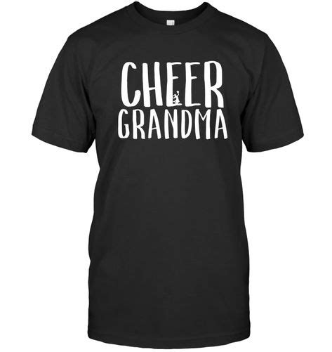 Cheer Grandma T Shirt Proud Granny Of Cheerleaders Sports T For Men Women Shirts T Shirt