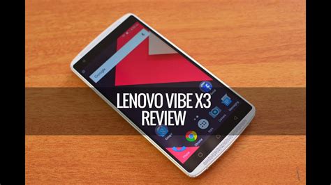 Lenovo Vibe X3 Full Review Youtube