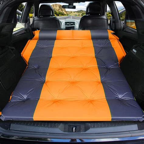 inflatable car bed suv car mattress car travel sleeping pad air bed camping mat ebay