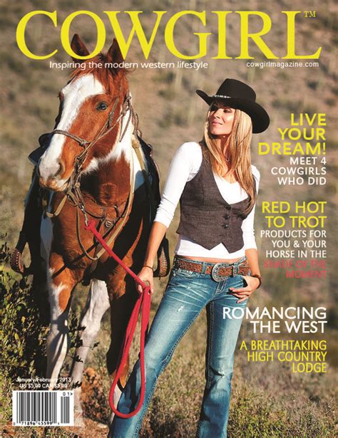 Cowgirl Magazine Features Elk Ridge Lodge Big Sky Cabin Cowgirl