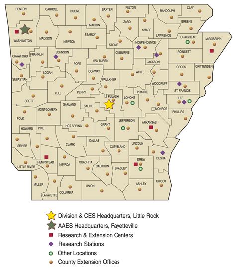 Map Of Arkansas University Download Them And Print