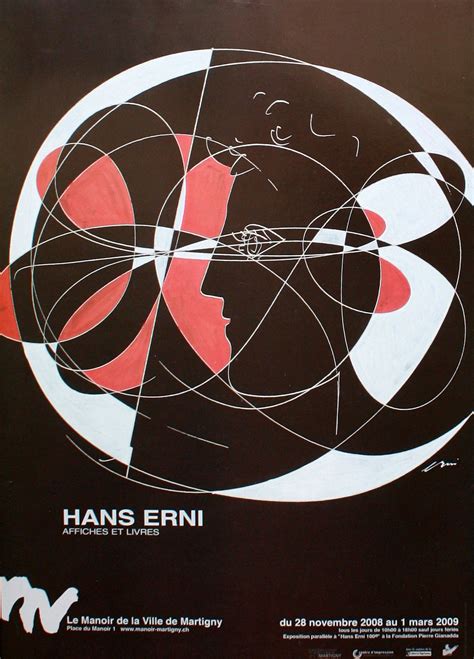 Hans Erni Hans Erni Exhibition Martigny 2008 Illustrator