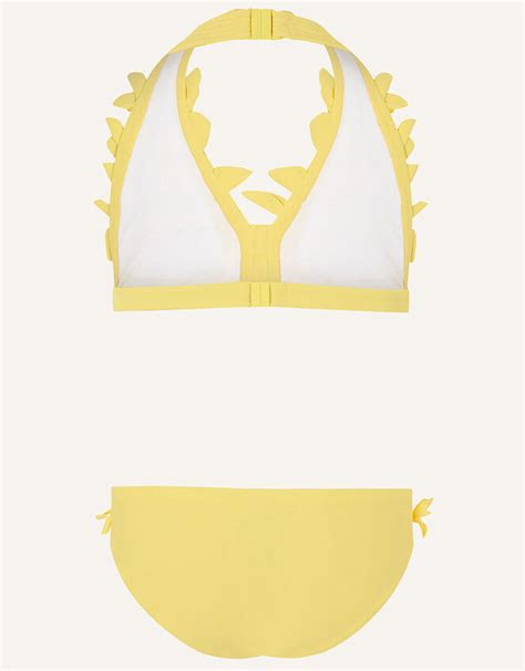 3d Flower Bikini Set Yellow Girls Beach And Swimwear Monsoon Us