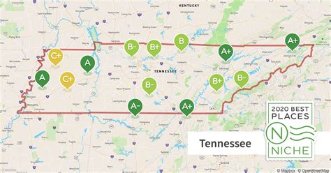 2020 Best Places To Live In Tennessee Niche