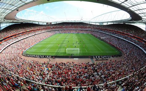 Das stadion liegt nur 2 gehminuten von der eigens umbenannten. Arsenal Emirates Stadium Wallpaper HD | PixelsTalk.Net
