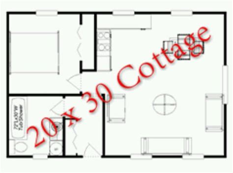 2 Bedroom Floor Plans 20x30